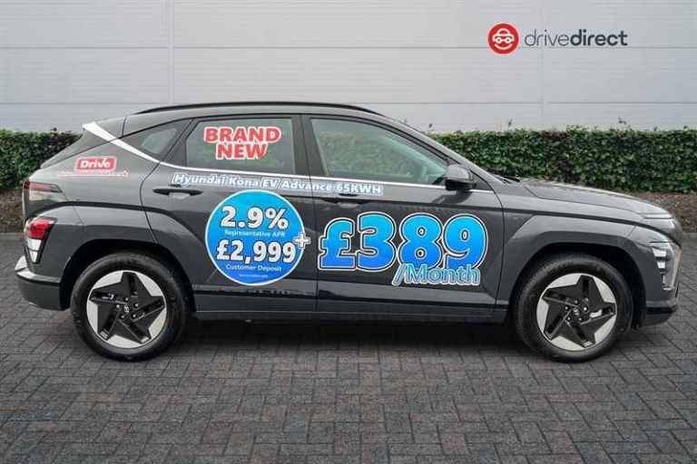 2024 Hyundai KONA 48.4kWh Advance SUV 5dr Electric Auto (156 ps) SUV Electric Automatic