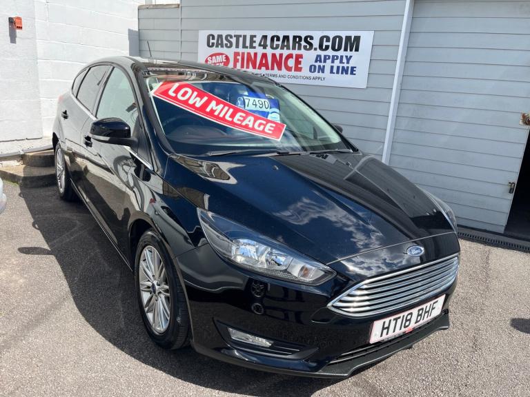 2018 Ford Focus 1.0 EcoBoost 125 Zetec Edition 5dr HATCHBACK Petrol Manual