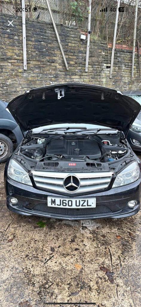 MERCEDES C CLASS W204 BREAKING BLACK 651