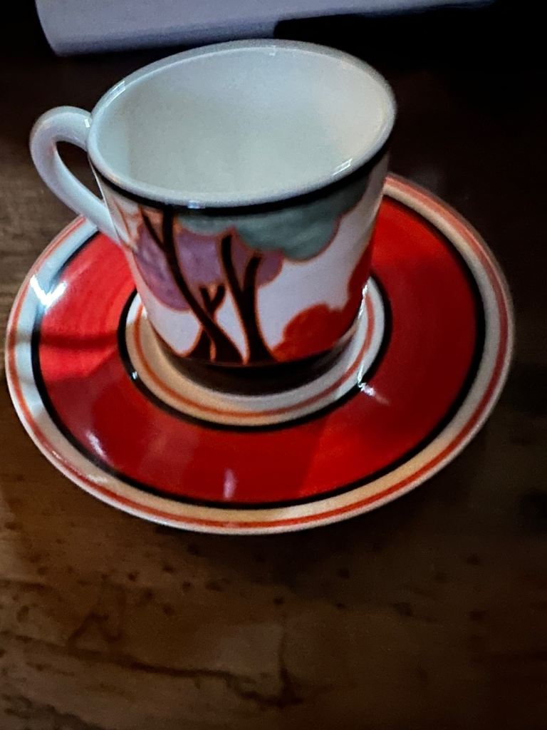 Limited edition cafe chic cup and saucer 