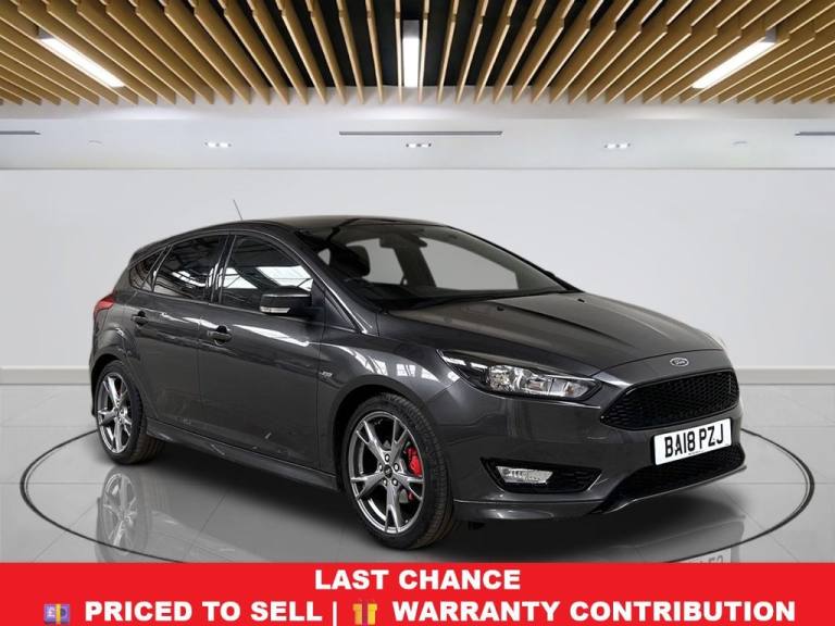 2018 Ford Focus 1.0T EcoBoost ST-Line X Hatchback 5dr Petrol Manual Euro 6 (s/s) (140 ps) Hatchba...