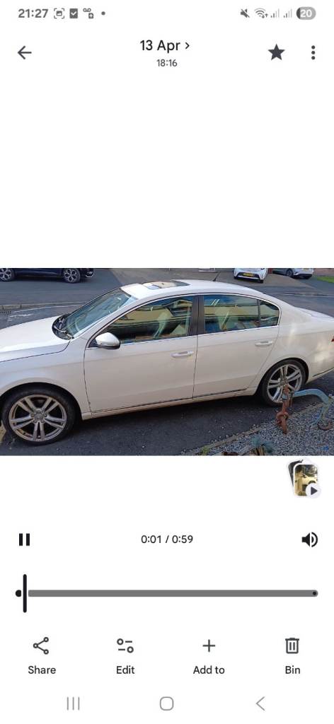 Volkswagen, PASSAT, Saloon, 2011, Manual, 1968 (cc), 4 doors