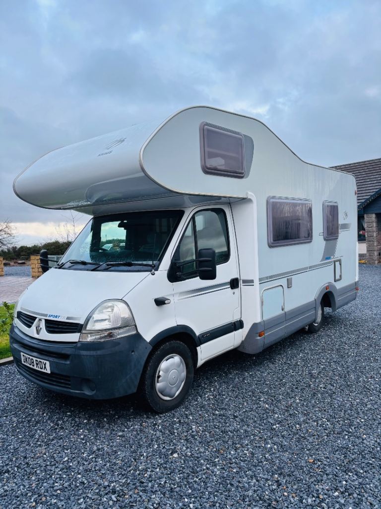 Motorhome 6 berth 6 belts 2008