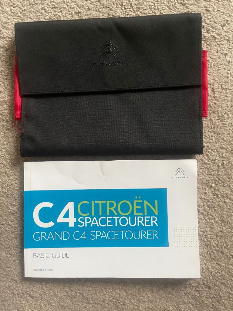 Citroen C4 space Tourer 2019 onwards, basic guide and case