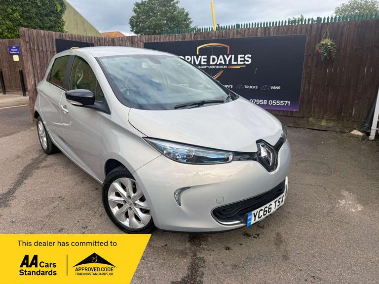 2016 Renault Zoe Zoe Dynamique Nav Auto 5dr Hatchback Electric Automatic