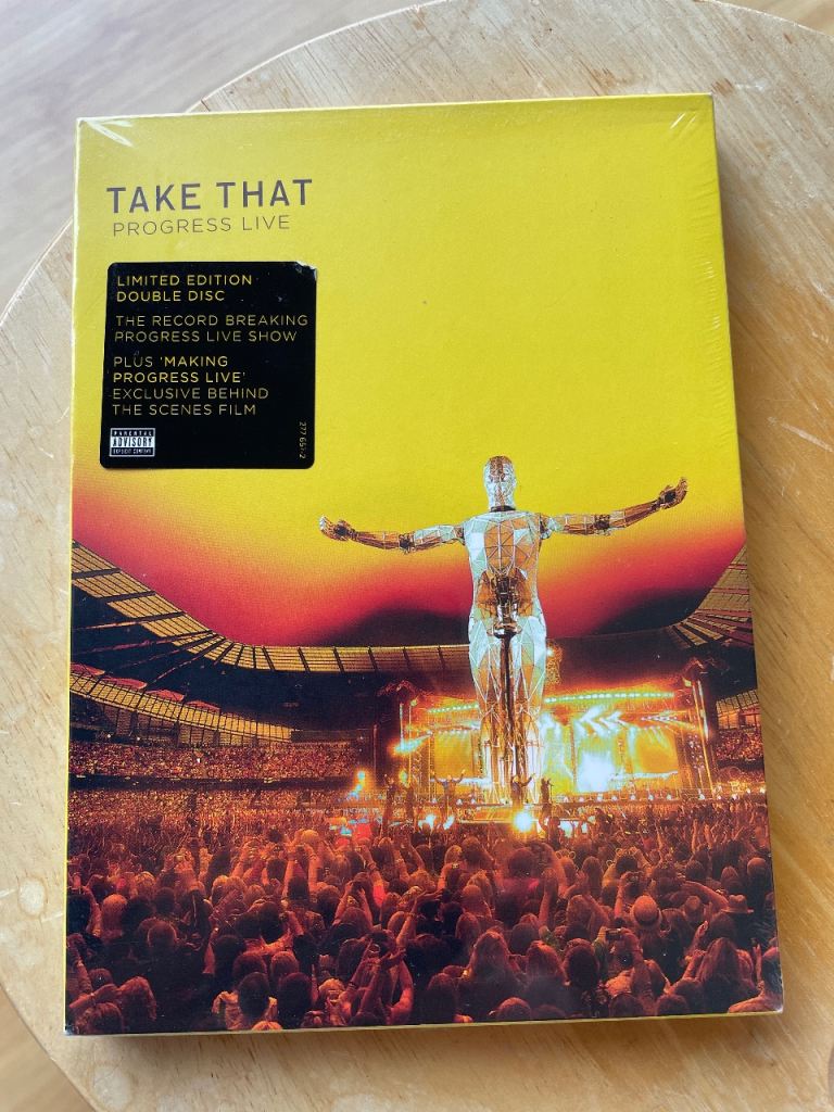 Brand New Take That Progress Live Double Disc DVD