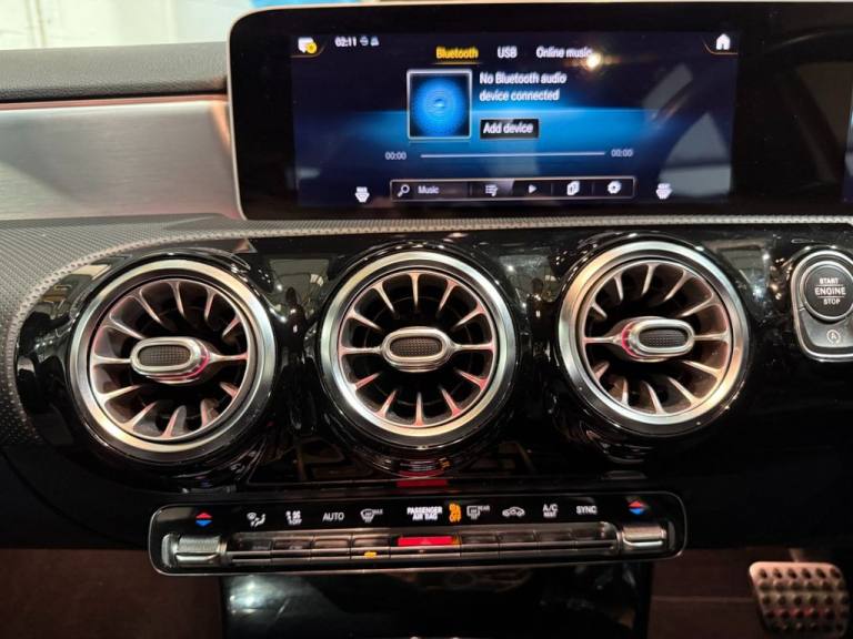 2019 Mercedes-Benz A-Class 1.5 A180d AMG Line Premium Saloon 4dr Diesel 7G-DCT Euro 6 s/s 116 ps ...