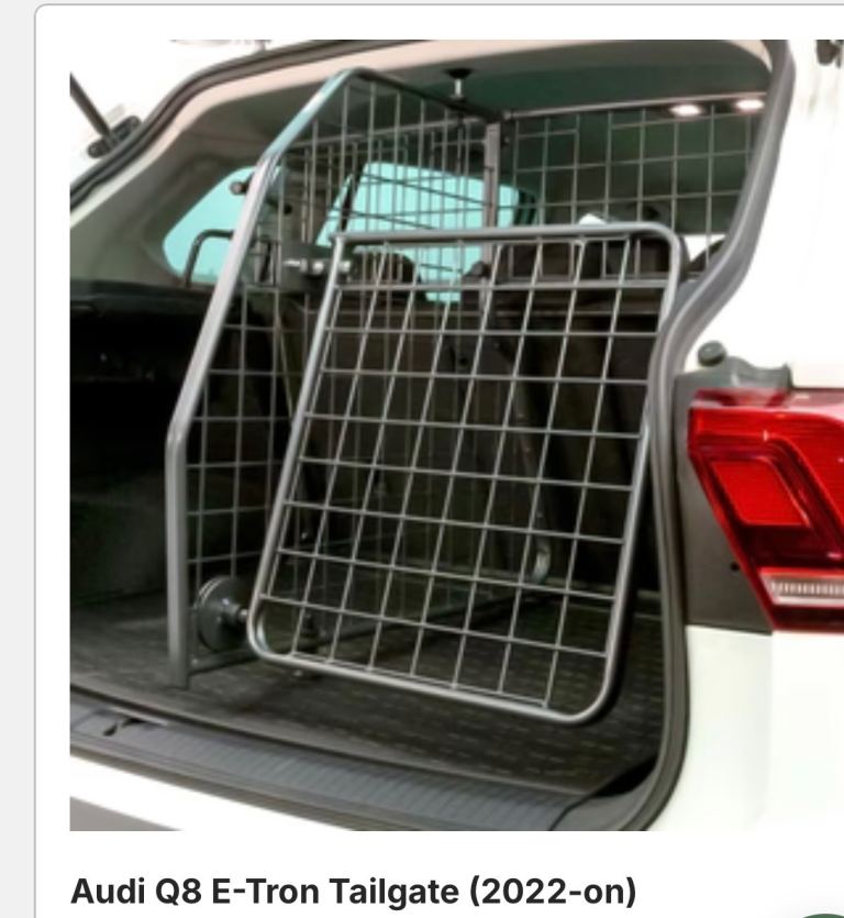 Travall 3 piece dog guard for Audi Q8 etron 
