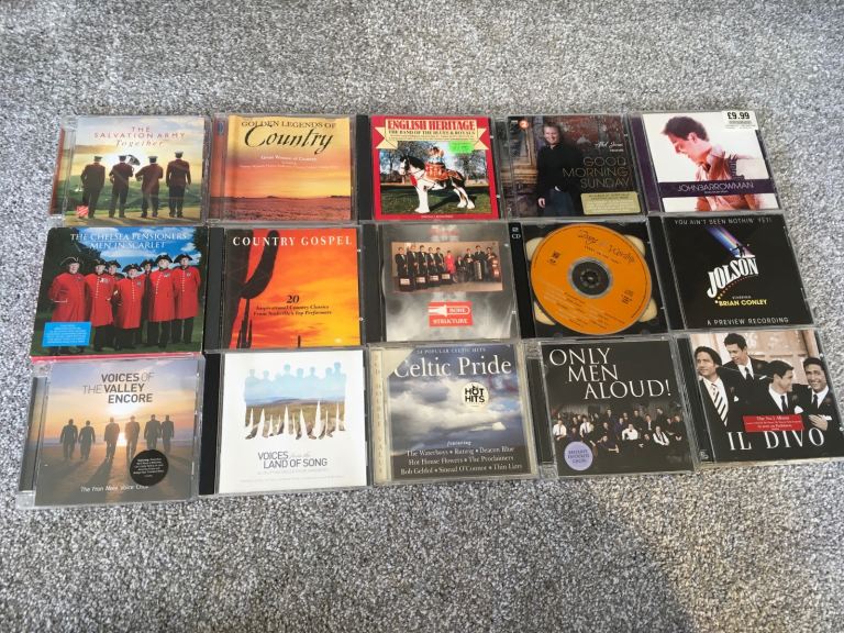 Choir and band CDs 