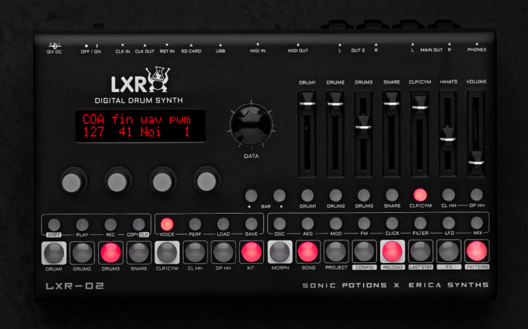LXR-02 Drum Synth