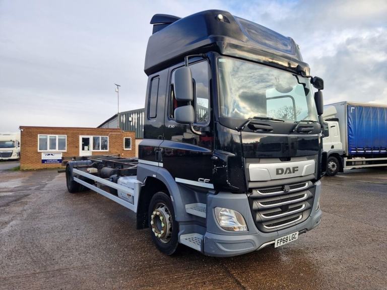 Daf CF 230, 2019, 24ft Abel Demount System or Cab Chassis Truck, 364000 Kms 