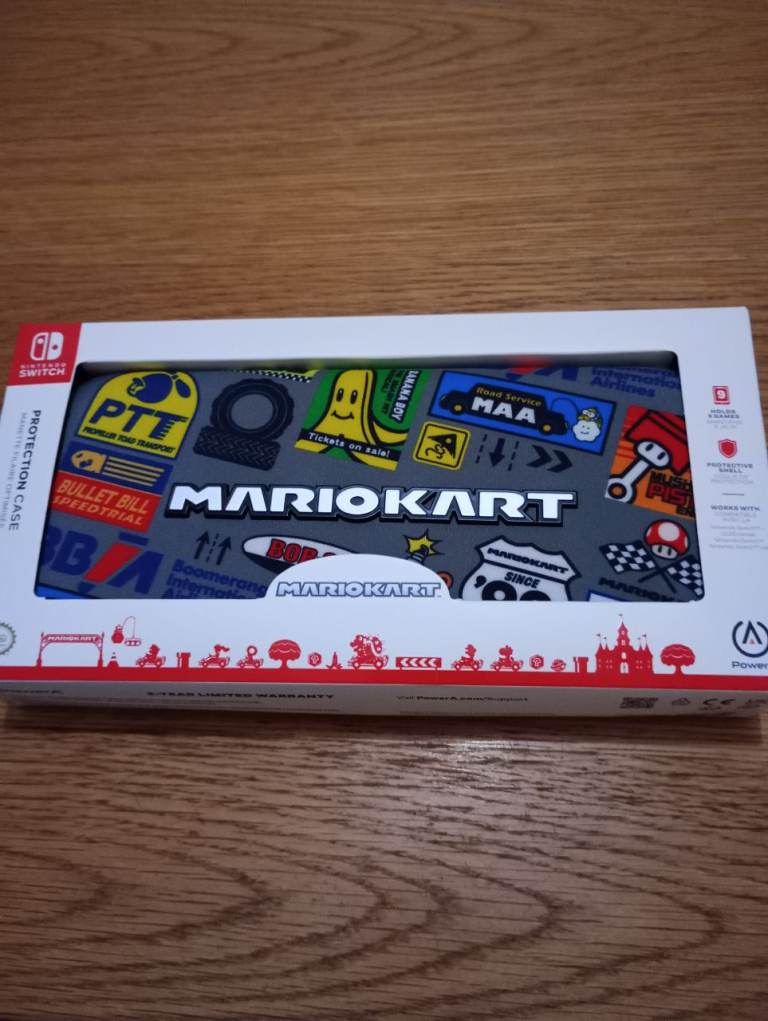 Nintendo switch mariokart protective case 