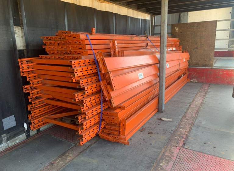 Industrial Pallet Racking Job Lot Bundle — 20 Frames 48 Beams