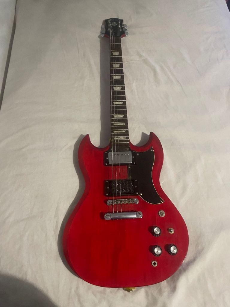 Two guitars good condition 