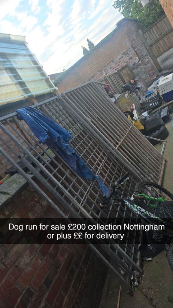 Dog run £200