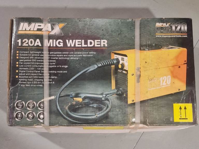 Impax 120A MIG Welder - Brand New in Box