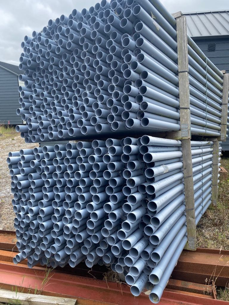 57mm grey duct pipe . 3m lengths . Can look at price if looking to buy good qty.  Derry area