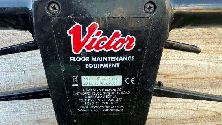 Victor Sprite 450 Floor Polisher/Buffer + Pads & Brush – Commercial
