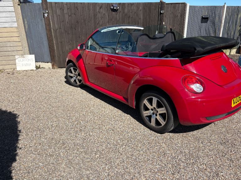 Volkswagen, BEETLE, Convertible, 2008, Manual, 1595 (cc), 2 doors