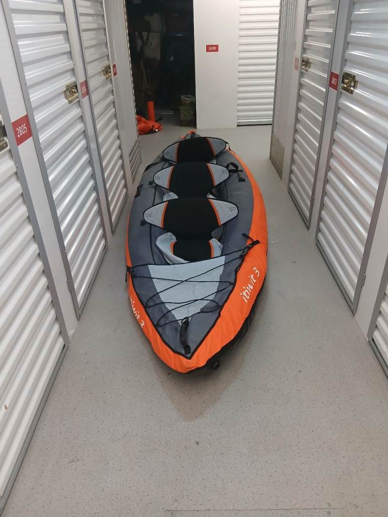 ITIWIT Inflatable 3 person Kayak / Canoe 