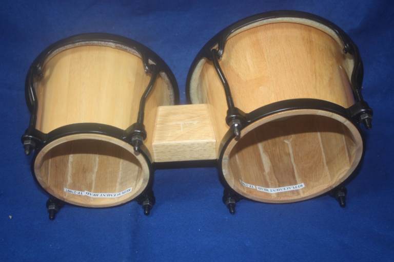 Toca Kayman Player's Series Natural Wood Bongos 7in + 8.1/2in ~ £65 ono