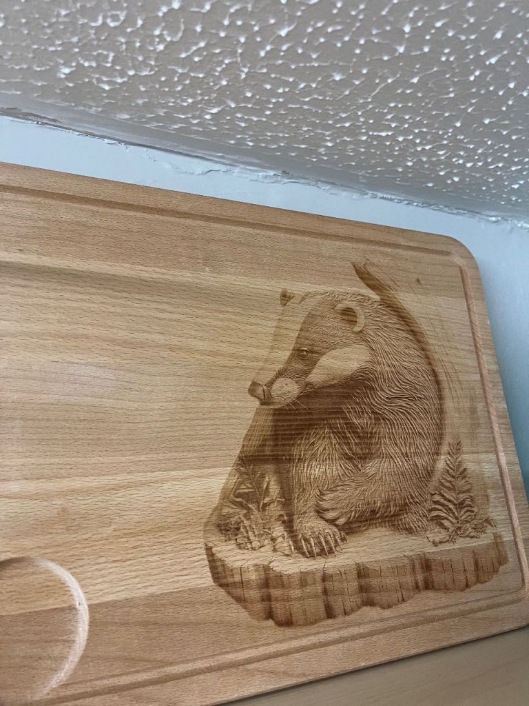 Beech wood from home show chopping board no offer 