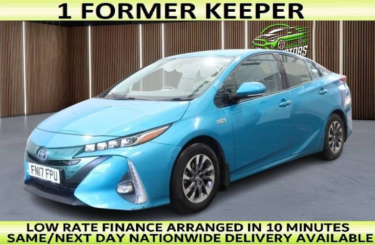 2017 17 TOYOTA PRIUS 1.8 VVT 8.8KWH EXCEL HATCHBACK 5DR PETROL PLUG-IN HYBRID CV