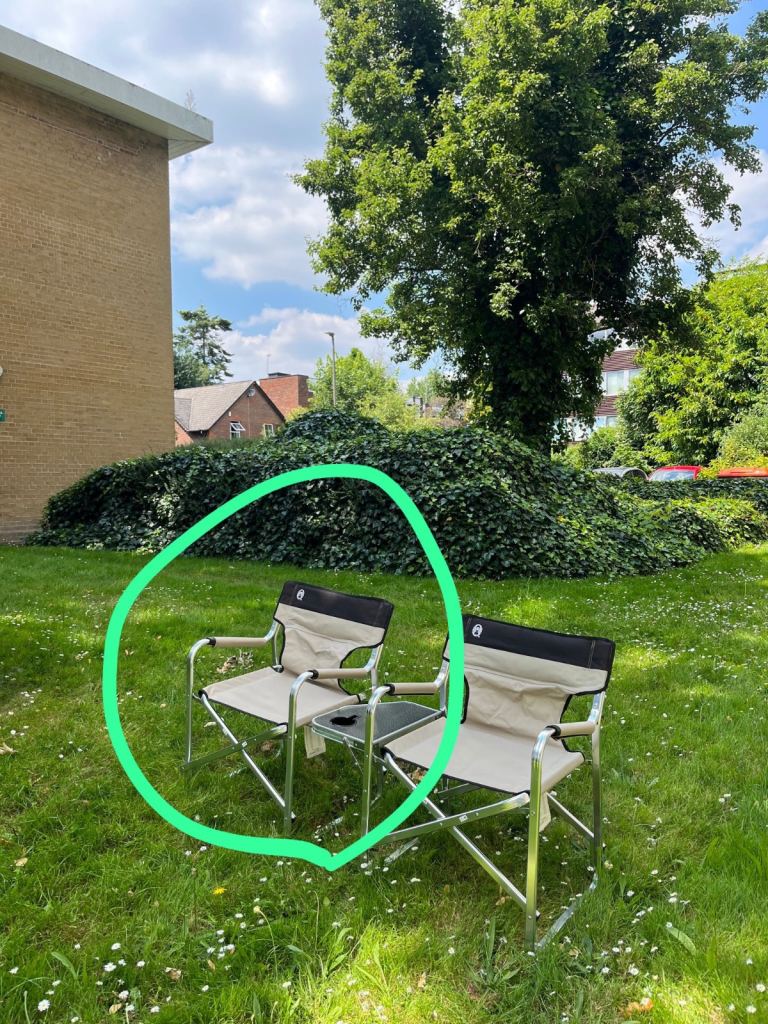 Coleman camping chair