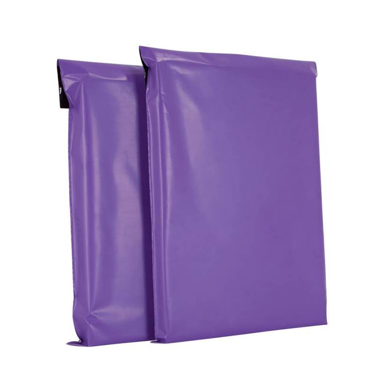  Pack of 100 - Heavy Duty Mailing Bags - Purple 10" x 14" (250x350mm) - Poly Postal Packing