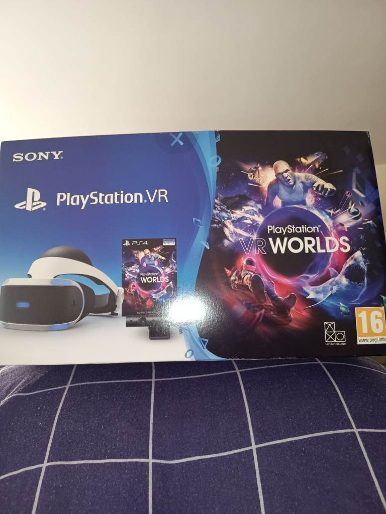 Like new PSVR 1 box only and demo disc 