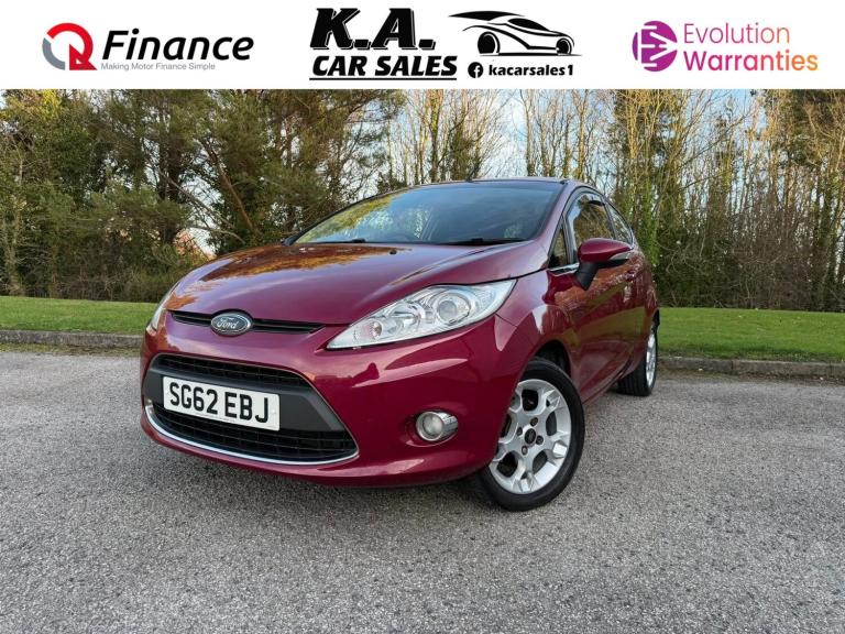 2012 Ford Fiesta 1.25 Zetec 3dr [82] HATCHBACK Petrol Manual