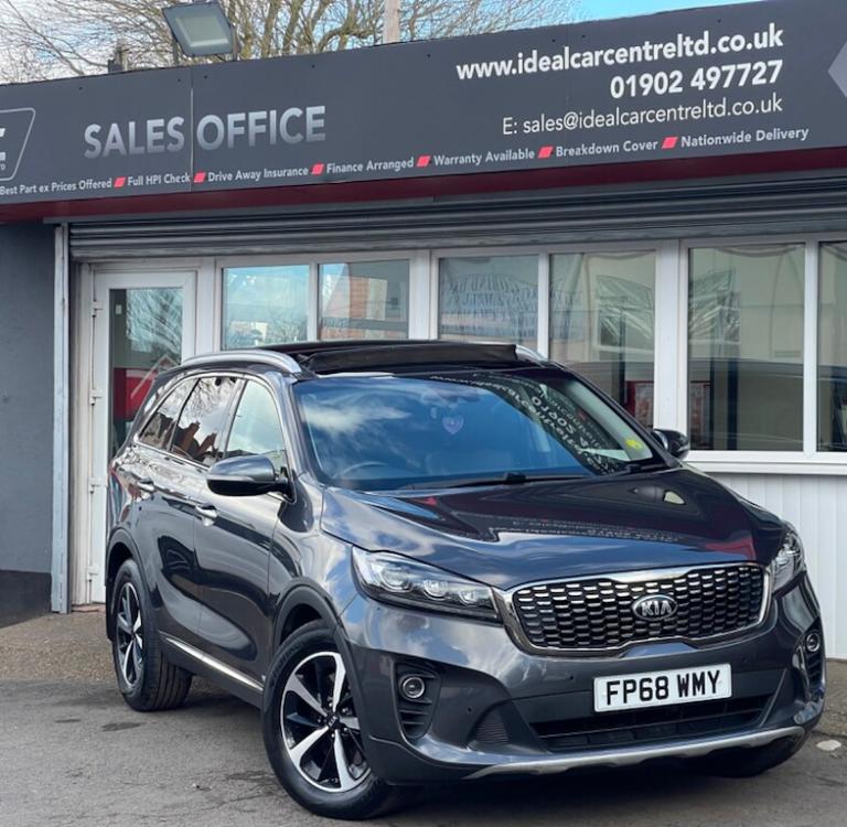 2018 Kia Sorento 2.2 CRDi KX-3 SUV 5dr Diesel Auto AWD Euro 6 (s/s) (197 bhp) SUV Diesel Automatic