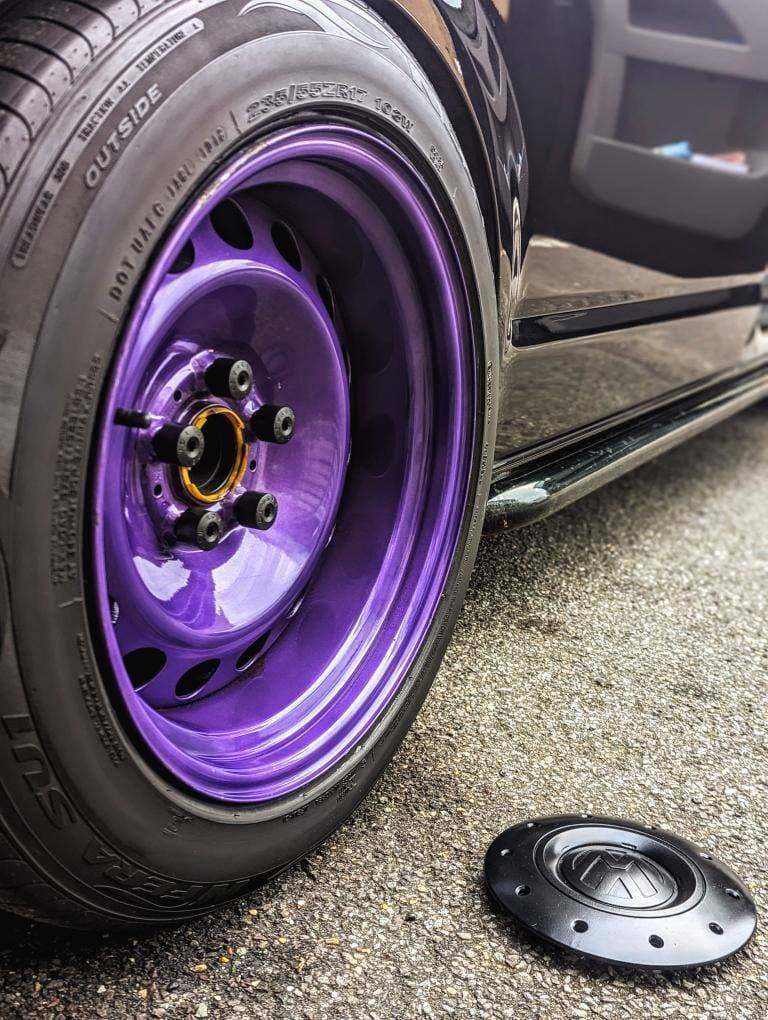 Banded steel wheels 5x120