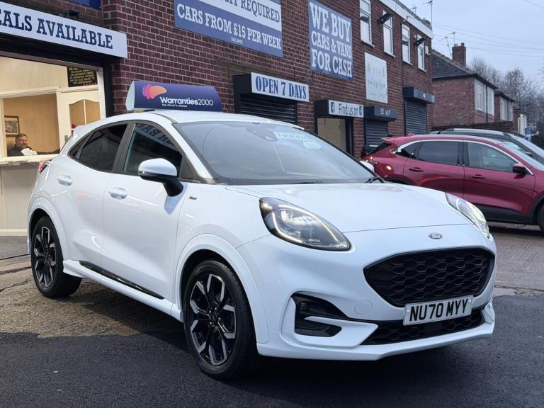 2020 Ford Puma 1.0 EcoBoost Hybrid mHEV ST-Line X 5dr HATCHBACK Petrol/Electric Hybrid Manual