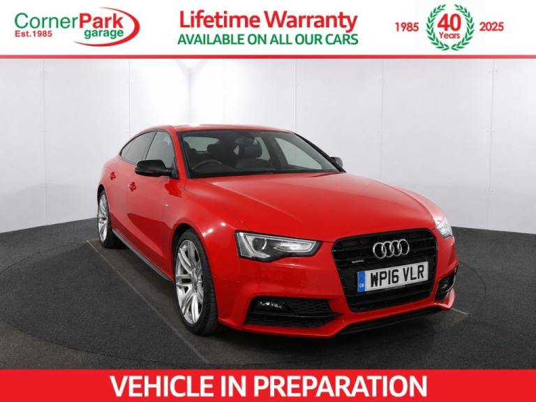 2016 Audi A5 2.0 TDI 190 Quattro Black Edition Plus 5dr [5st] HATCHBACK DIESEL Manual