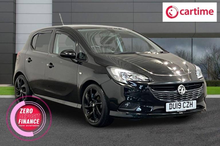 2019 19 VAUXHALL CORSA 1.4I ECOTEC SRI VX LINE NAV BLACK HATCHBACK 5DR PETROL MA