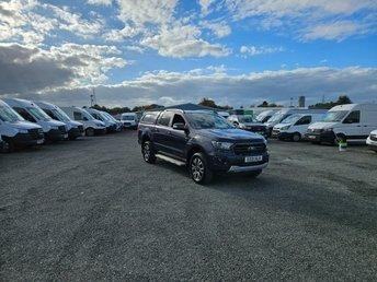 2021 ON 21 PLATE FORD RANGER WILDTRACK DOUBLE CAB 4X4 TDCI 210BHP AUTO ULEZ 
