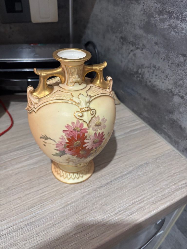 Blush ivory porcelain jug no 1654