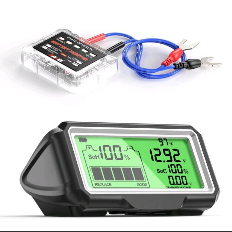 Car battery wireless monitor 