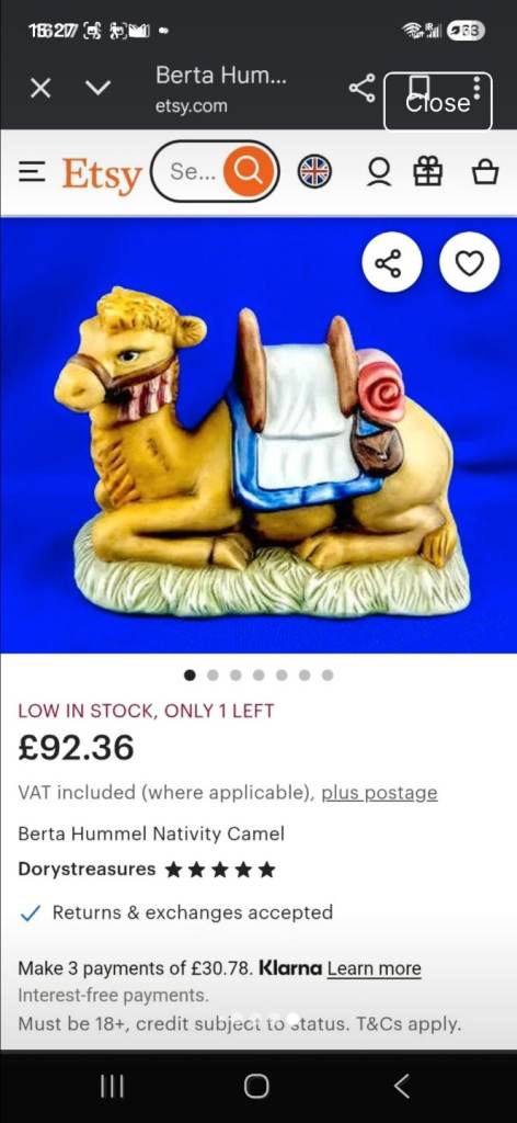 1996 Goebels /hummel nativity ser