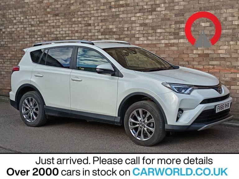 2017 Toyota RAV4 2.0 V-Matic Excel SUV 5dr Petrol CVT 4WD Euro 6 (s/s) (Safety Sense, Nav) ( Petr...