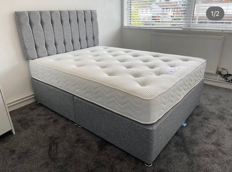 Double Bed With Quality Mattress And Free Home Delivery Inbox For Price