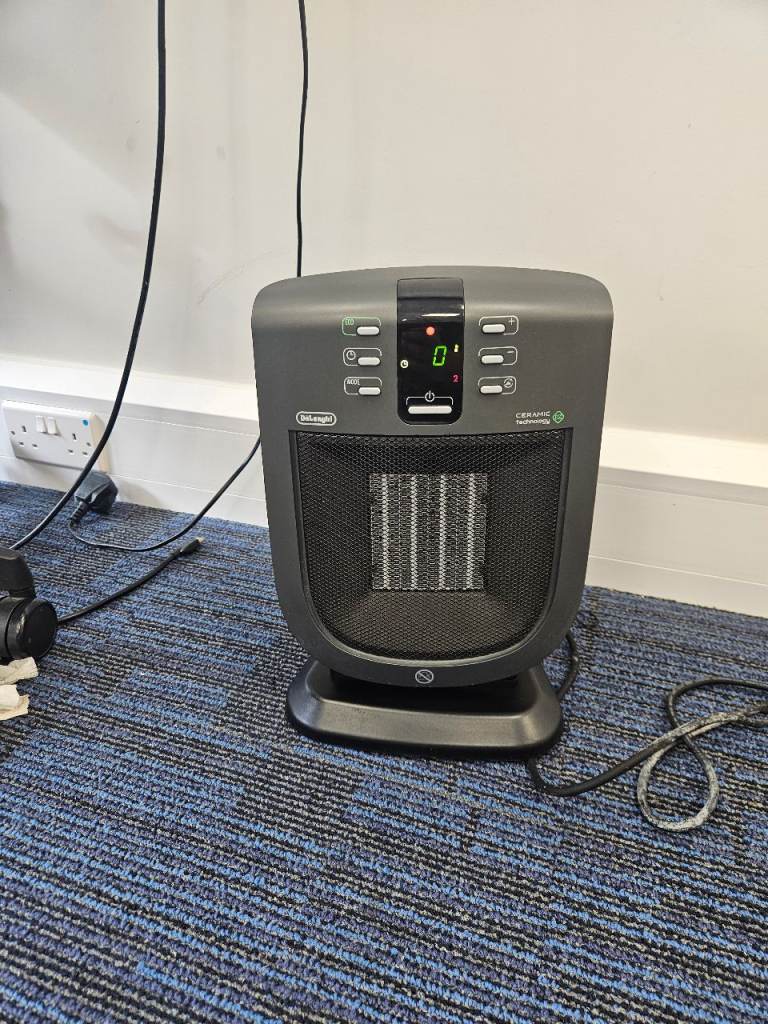 Delonghi DCH5091E Electric Fan Heater – Good Condition