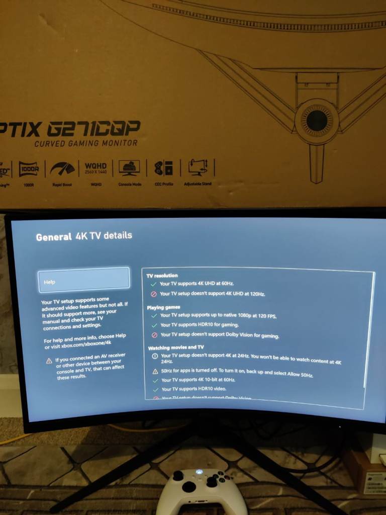 Msi optix curved 1440p gaming monitor 
