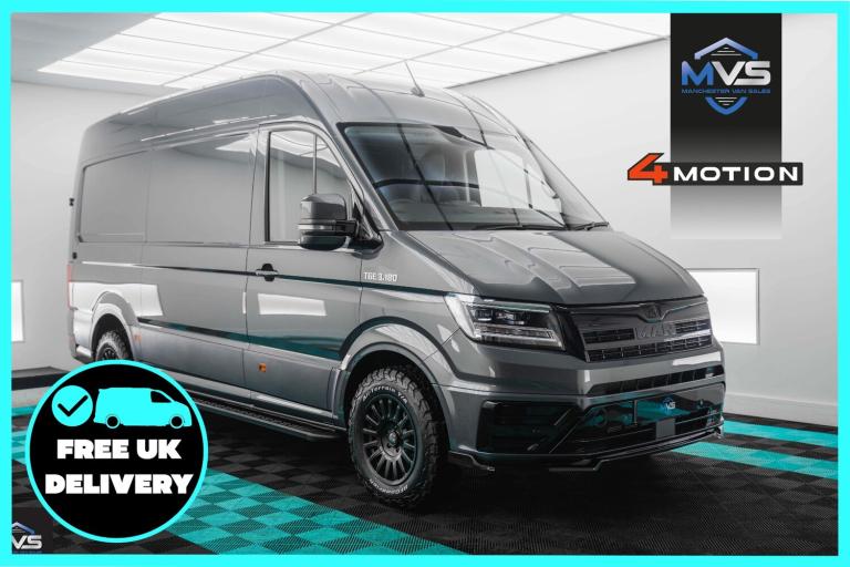 2026 MAN TGE 2.0 MWB 4MOTION MCR EDITION 180BHP AUTO - INDIUM GREY PANEL VAN Diesel Automatic