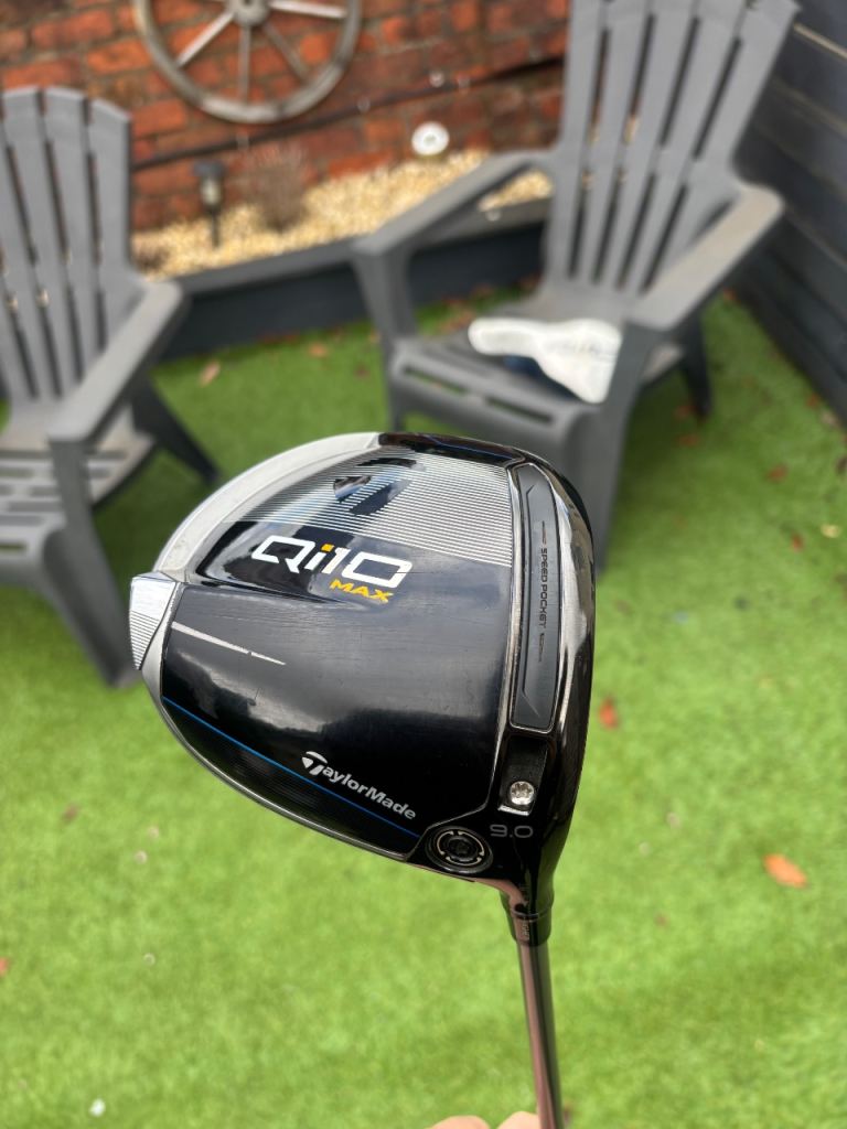 TaylorMade Qi10 Max Driver – 9° Stiff Flex – Excellent Condition