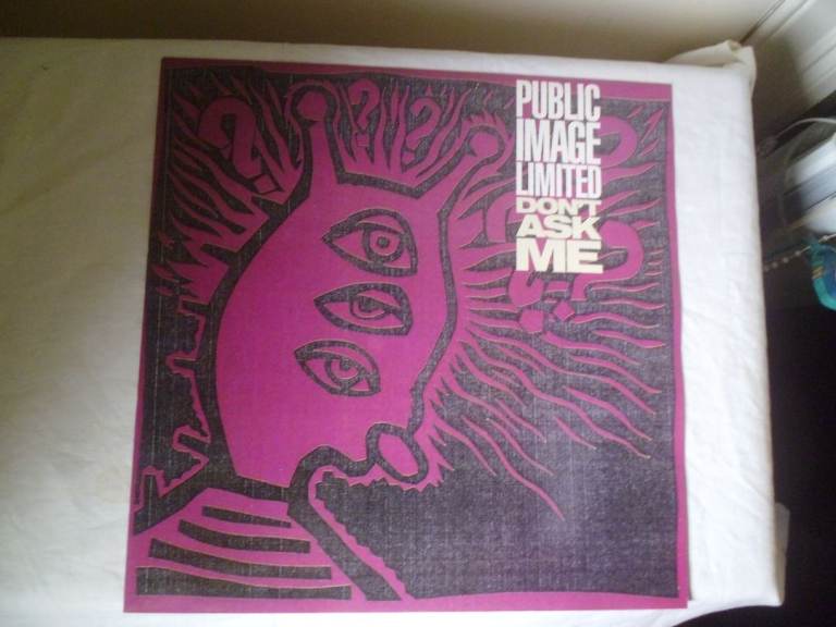 PUBLIC IMAGE LIMITED 'DON'T ASK ME' VINYL 12'' SINGLE 