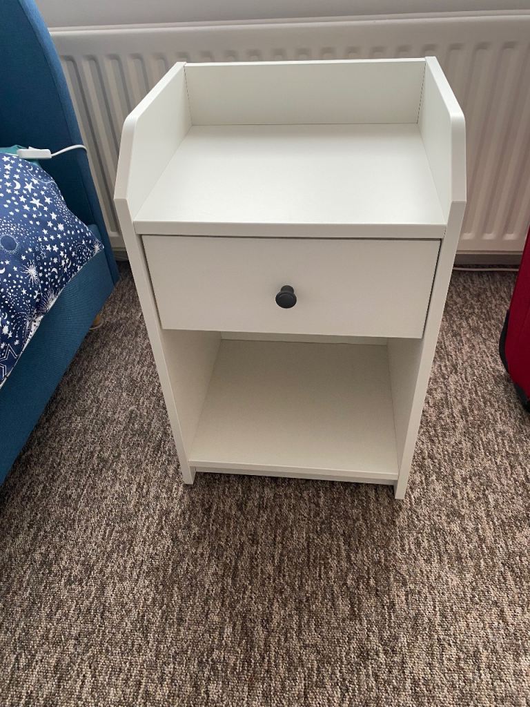 IKEA ‘HAUGA’ BEDSIDE CABINET