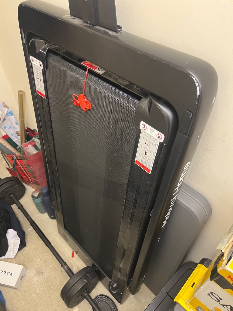 Black Foldable Treadmill for Home Workouts