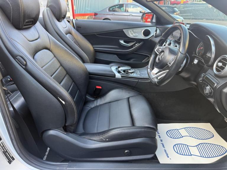 2018 Mercedes-Benz C Class 2.1 C220d AMG Line Cabriolet G-Tronic+ Euro 6 (s/s) 2dr CONVERTIBLE Di...
